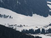 Cross am Schlepplift Teux in Notre Dame de Bellecombe 1350