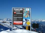 Freeride Info Point - Verlauf, Charakteristik und Gefahrenhinweise
