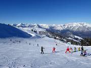 Leichte Mulden Abfahrt