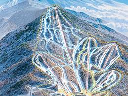 Pistenplan Pico Mountain