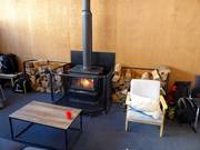 Relaxen am Ofen an der Talstation