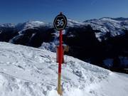 Pistenmarkierung schwarz