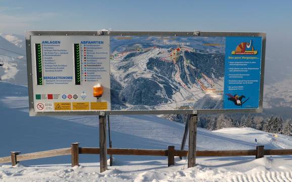 Loferer und Leoganger Steinberge: Orientierung in Skigebieten – Orientierung Buchensteinwand (Pillersee) – St. Ulrich am Pillersee/St. Jakob in Haus/Hochfilzen