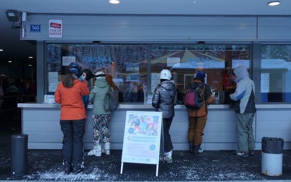 Dachstein-Salzkammergut: Freundlichkeit der Skigebiete – Freundlichkeit Dachstein West – Gosau/Russbach/Annaberg