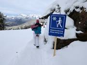 Winterwanderweg Hochoetz-Kühtaile Alm