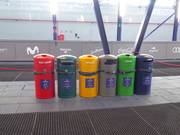 Mülltrennung im Skigebiet Sierra Nevada