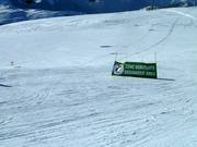 Anfängerbereiche sind großzügig angelegt und markiert