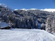 Das letzte Stück der Talabfahrten 1 und 2