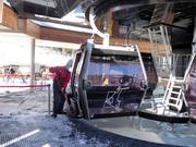 Die Gondeln werden täglich gereinigt