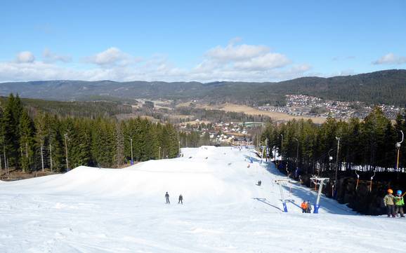 Größter Höhenunterschied in Akershus – Skigebiet Varingskollen