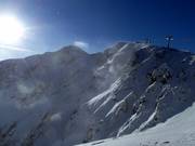 Extremes Gelände am Chopok Nord