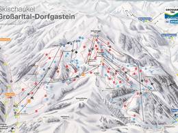 Pistenplan Dorfgastein/Großarltal