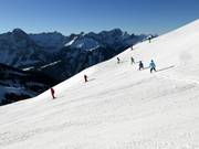 Skikurs im Skigebiet