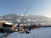 Schneilanze an der Talstation