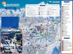 Pistenplan Valmalenco – Alpe Palù