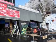 RocStar an der Talstation Villars