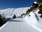 Leichte Verbindungspiste von Bruchegg nach Chiematte