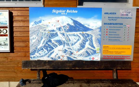 Wiesental: Orientierung in Skigebieten – Orientierung Belchen