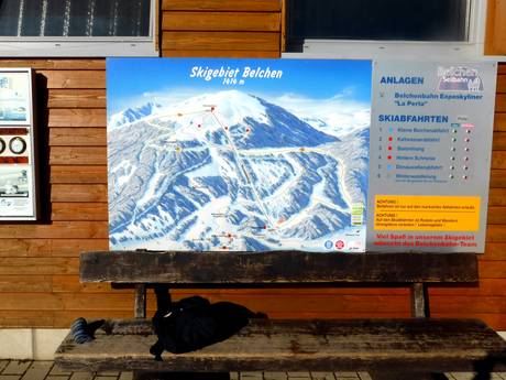 Schwarzwald: Orientierung in Skigebieten – Orientierung Belchen