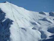 Buckelpisten an der Sesselbahn Inversens