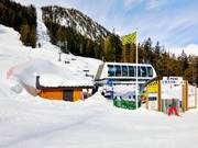 Méné - 4er Sesselbahn fix geklemmt