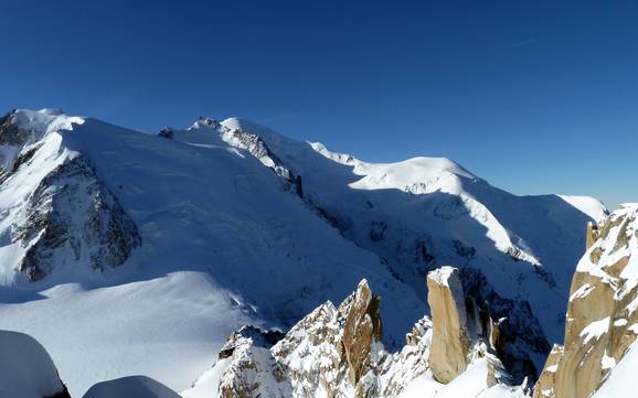 Größter Höhenunterschied in Chamonix-Mont-Blanc – Skigebiet Aiguille du Midi (Chamonix)