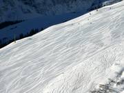 Sehr gute Pistenpräparierung