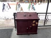 Mülltrennung im Skigebiet Jackson Hole