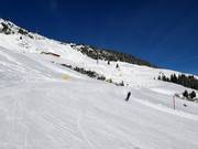 Geolsabfahrt zur Talstation der Panoramabahn Geols