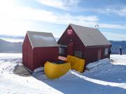 Gepflegte Toiletten mitten im Skigebiet