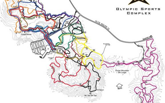 Langlauf Adirondack Mountains – Langlauf Whiteface – Lake Placid