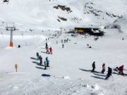 Anfängergelände an der Mittelstation