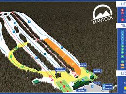 Skigebiet bei Windsor Forks