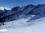 Pisten an der 6er-Sesselbahn Wastenegg