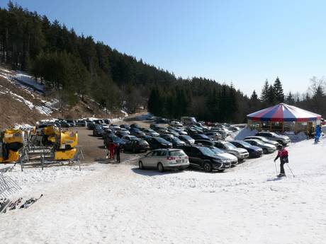 Bulgarien: Anfahrt in Skigebiete und Parken an Skigebieten – Anfahrt, Parken Vitosha/Aleko – Sofia
