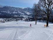 Rennstrecke am Schneemandllift