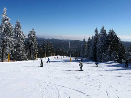 Skigebiete für Anfänger in der Karlsbader Region (Karlovarský kraj) – Anfänger Keilberg (Klínovec)