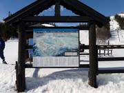 Pistenplan an der Talstation