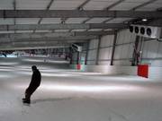 Auch Snowboarder fühlen sich hier sehr wohl