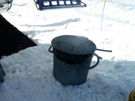 Dauphiné-Alpen: Sauberkeit der Skigebiete – Sauberkeit Les 2 Alpes