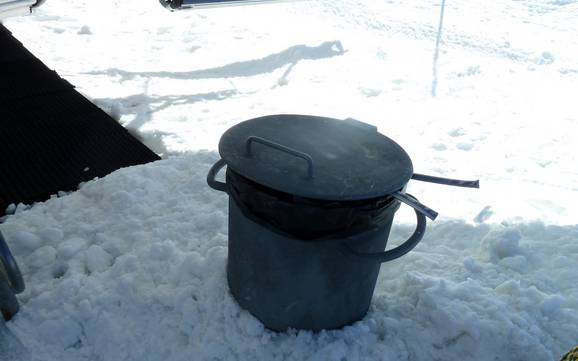 Écrins: Sauberkeit der Skigebiete – Sauberkeit Les 2 Alpes