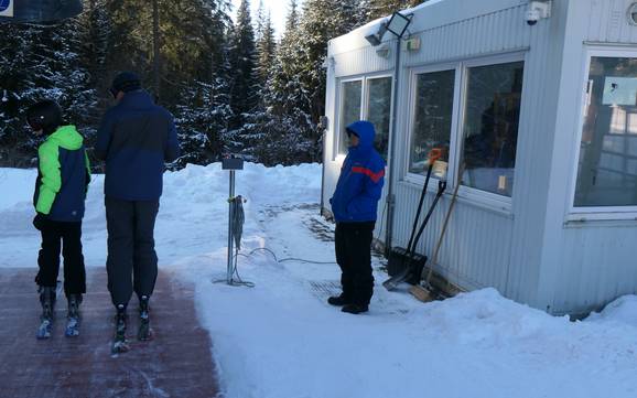 Karlsbader Region (Karlovarský kraj): Freundlichkeit der Skigebiete – Freundlichkeit Pleßberg (Plešivec) – Abertamy