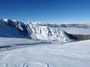 Start der Piste Vorderkar Nr. 2 am Kalteck
