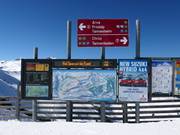 Übersichtlicher Pistenplan mit aktuellen Informationen