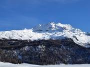 Corvatsch vom Tal aus