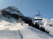 Wannenkopf - 4er Sesselbahn fix geklemmt