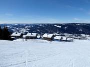 Blockhütten mit Ski-in/Ski-out