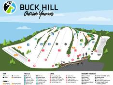 Pistenplan Buck Hill