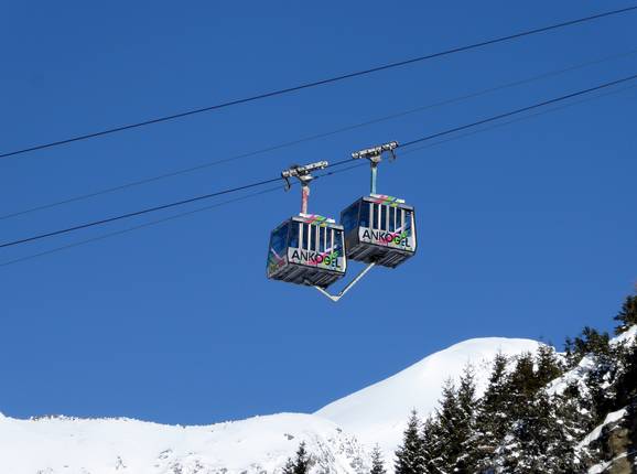 Ankogelbahn I (Alpenrose-Hochalmblick)