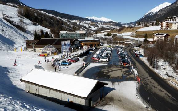 Oberhalbsteiner Alpen: Anfahrt in Skigebiete und Parken an Skigebieten – Anfahrt, Parken Savognin